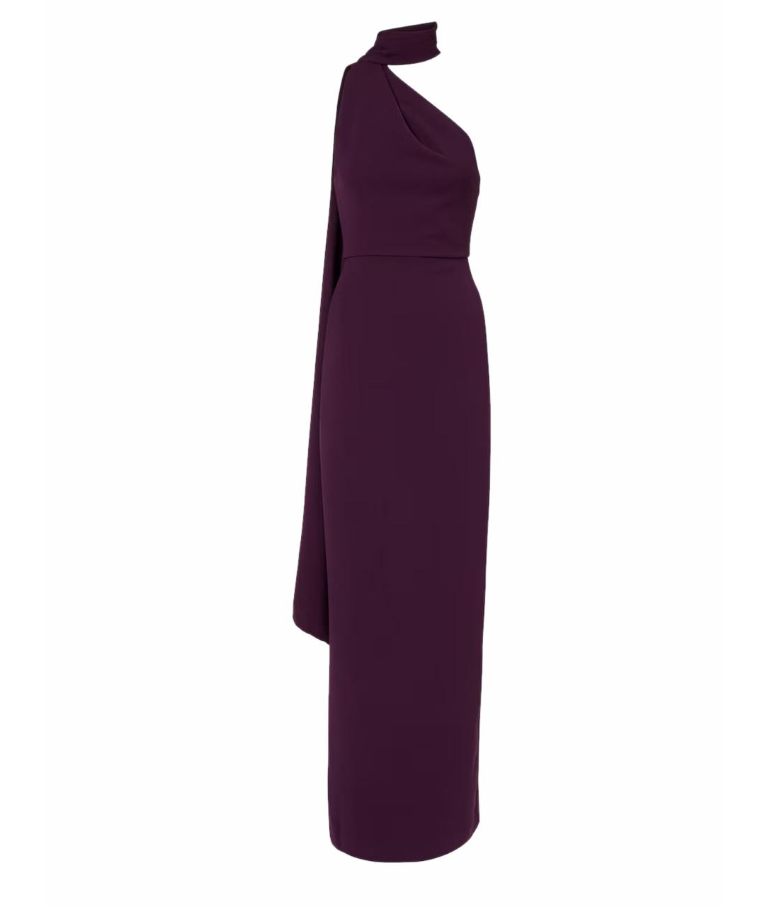 SOLACE LONDON Фиолетовое полиэстеровое вечернее платье, фото 1