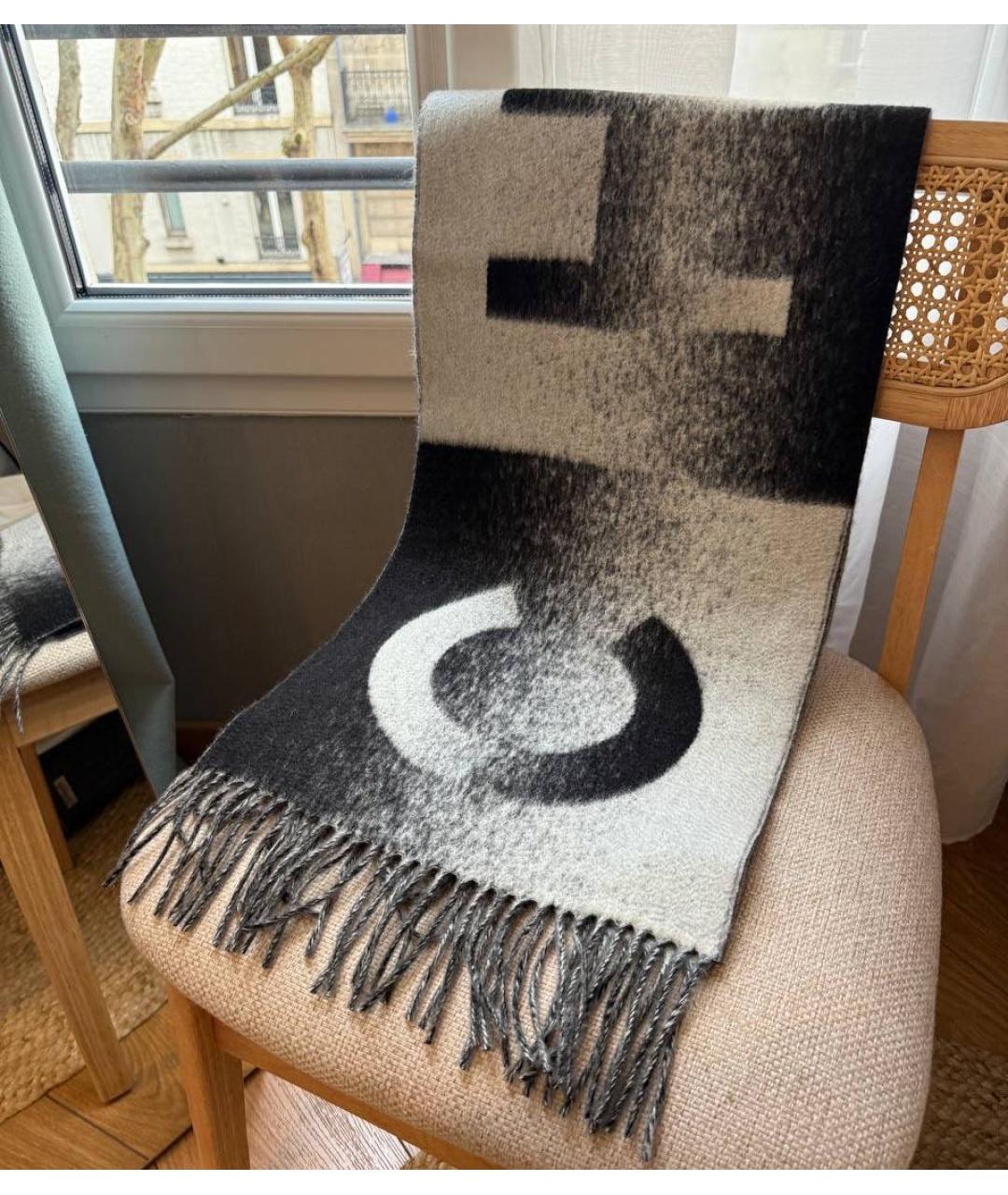 CHANEL Мульти кашемировый шарф, фото 2