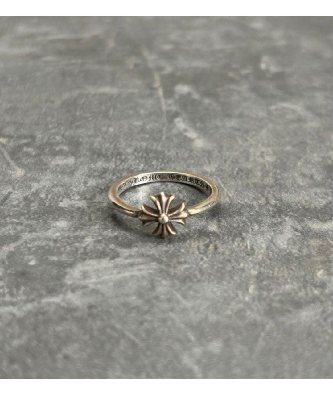 CHROME HEARTS Серебряное серебряное кольцо, фото 4