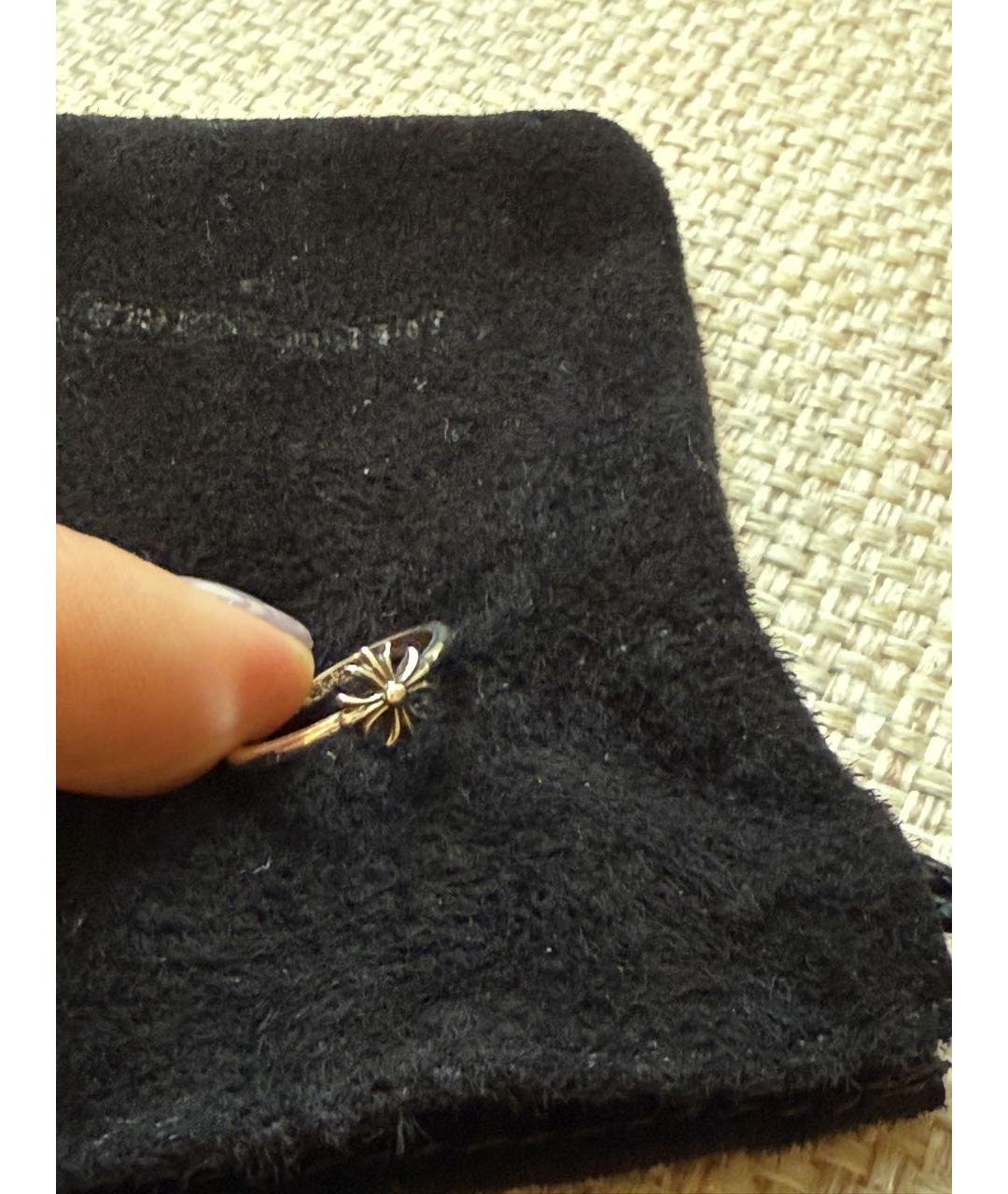 CHROME HEARTS Серебряное серебряное кольцо, фото 3