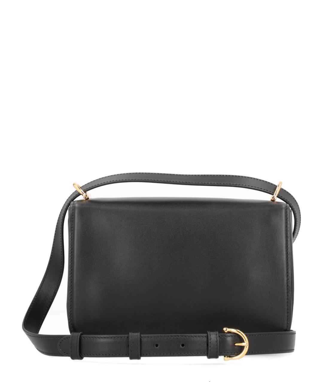 GUCCI Черная кожаная сумка через плечо, фото 4