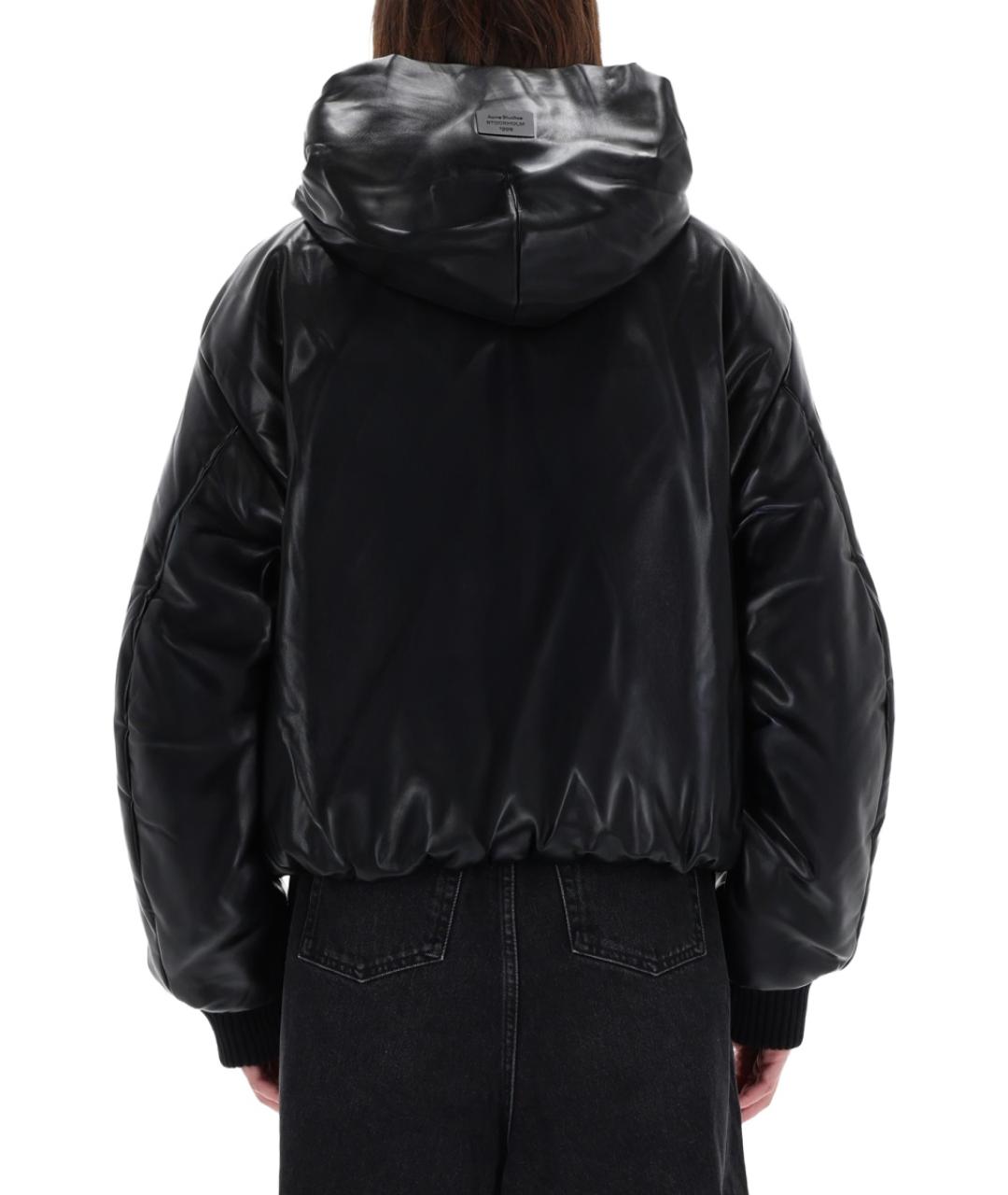 ACNE STUDIOS Черная полиэстеровая куртка, фото 3