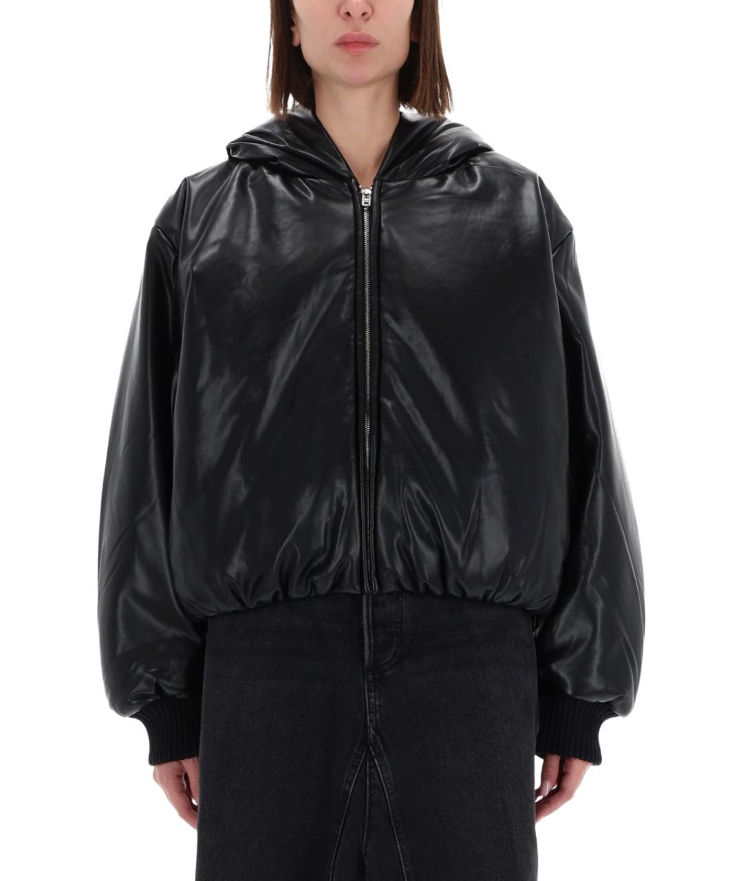 ACNE STUDIOS Черная полиэстеровая куртка, фото 5