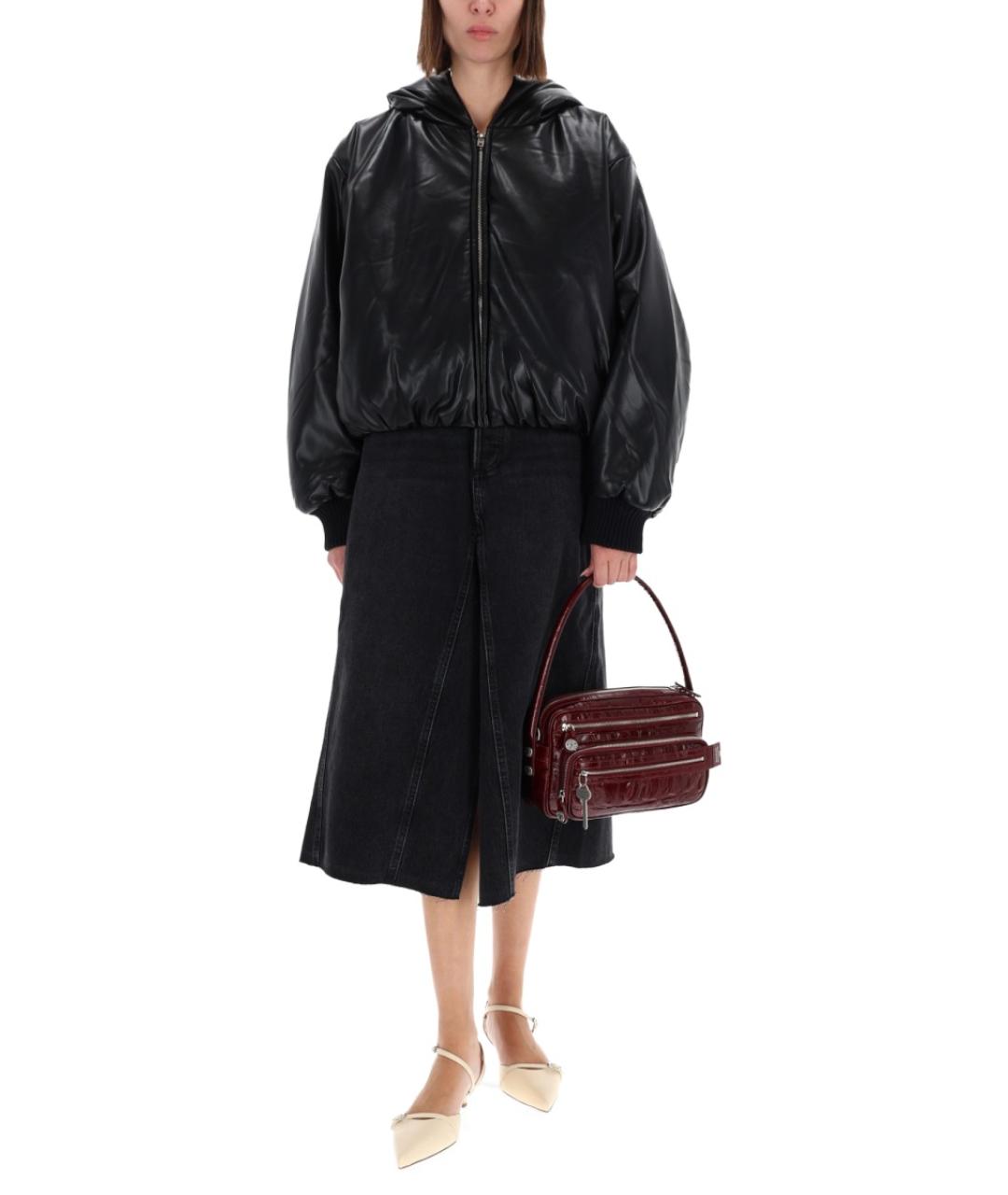 ACNE STUDIOS Черная полиэстеровая куртка, фото 2