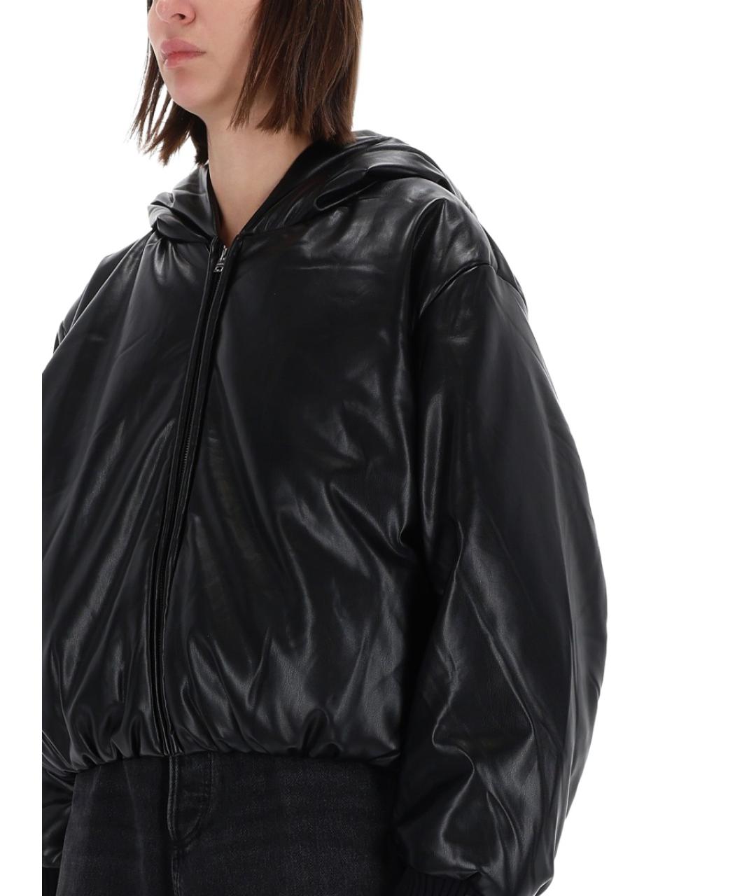 ACNE STUDIOS Черная полиэстеровая куртка, фото 4