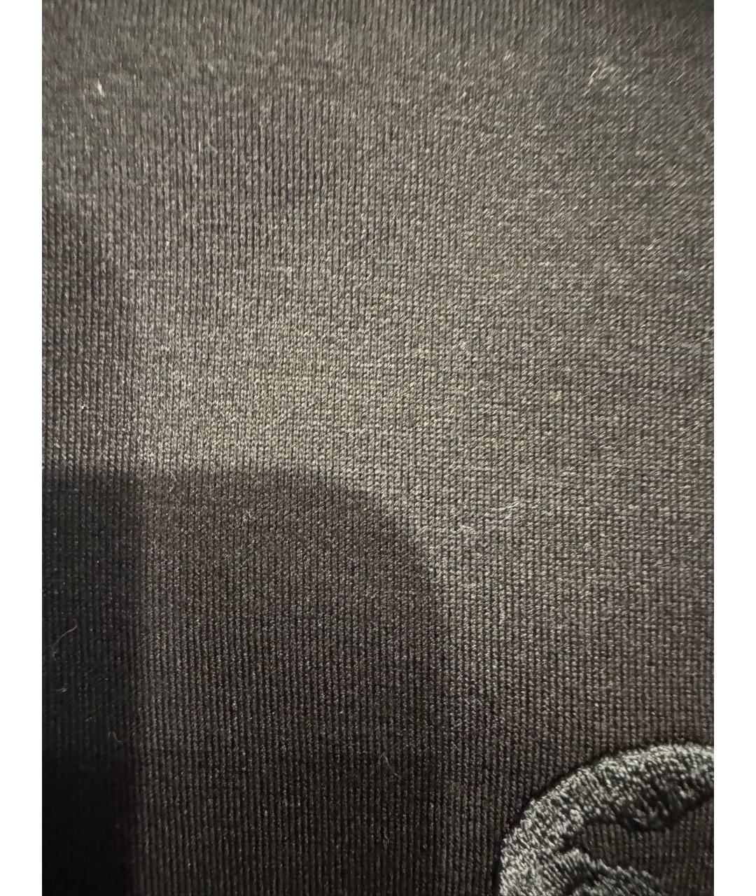 ZILLI Черная хлопковая футболка, фото 5