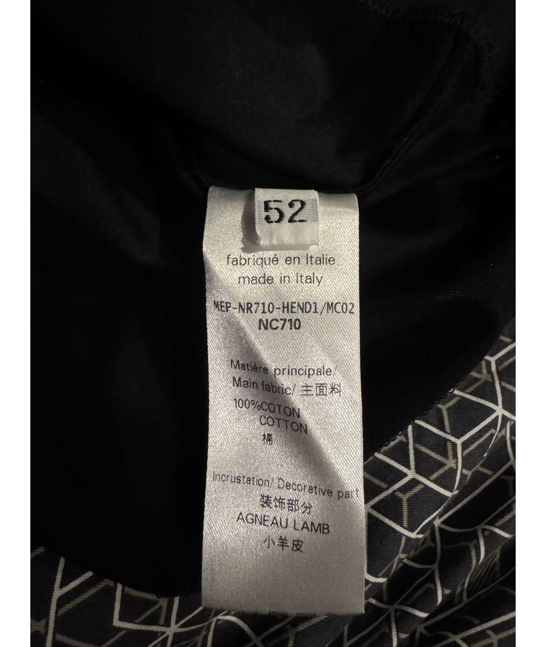 ZILLI Черная хлопковая футболка, фото 3