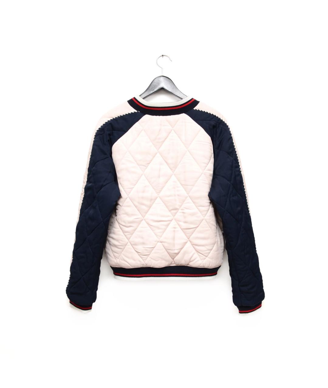 SANDRO Темно-синяя хлопковая куртка, фото 4