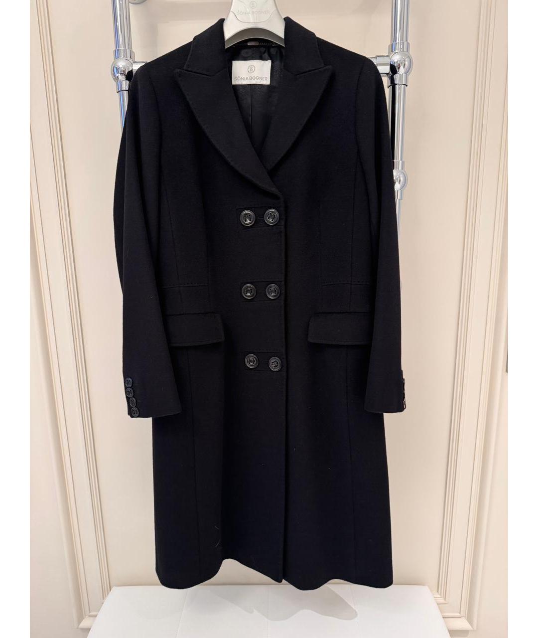 BOGNER Черное пальто, фото 7