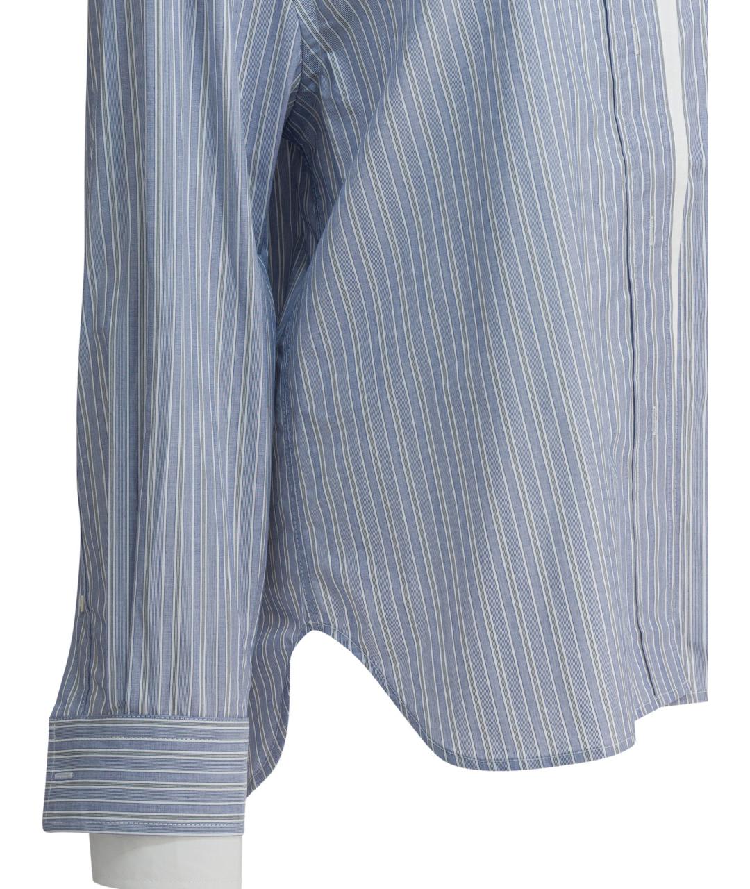 ACNE STUDIOS Голубая хлопковая рубашка, фото 4