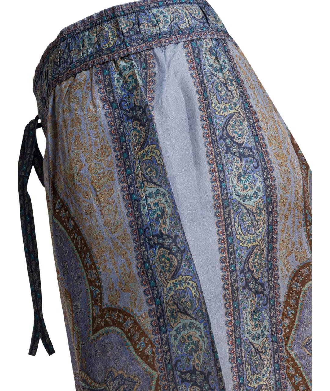 ZIMMERMANN Мульти шелковые прямые брюки, фото 4