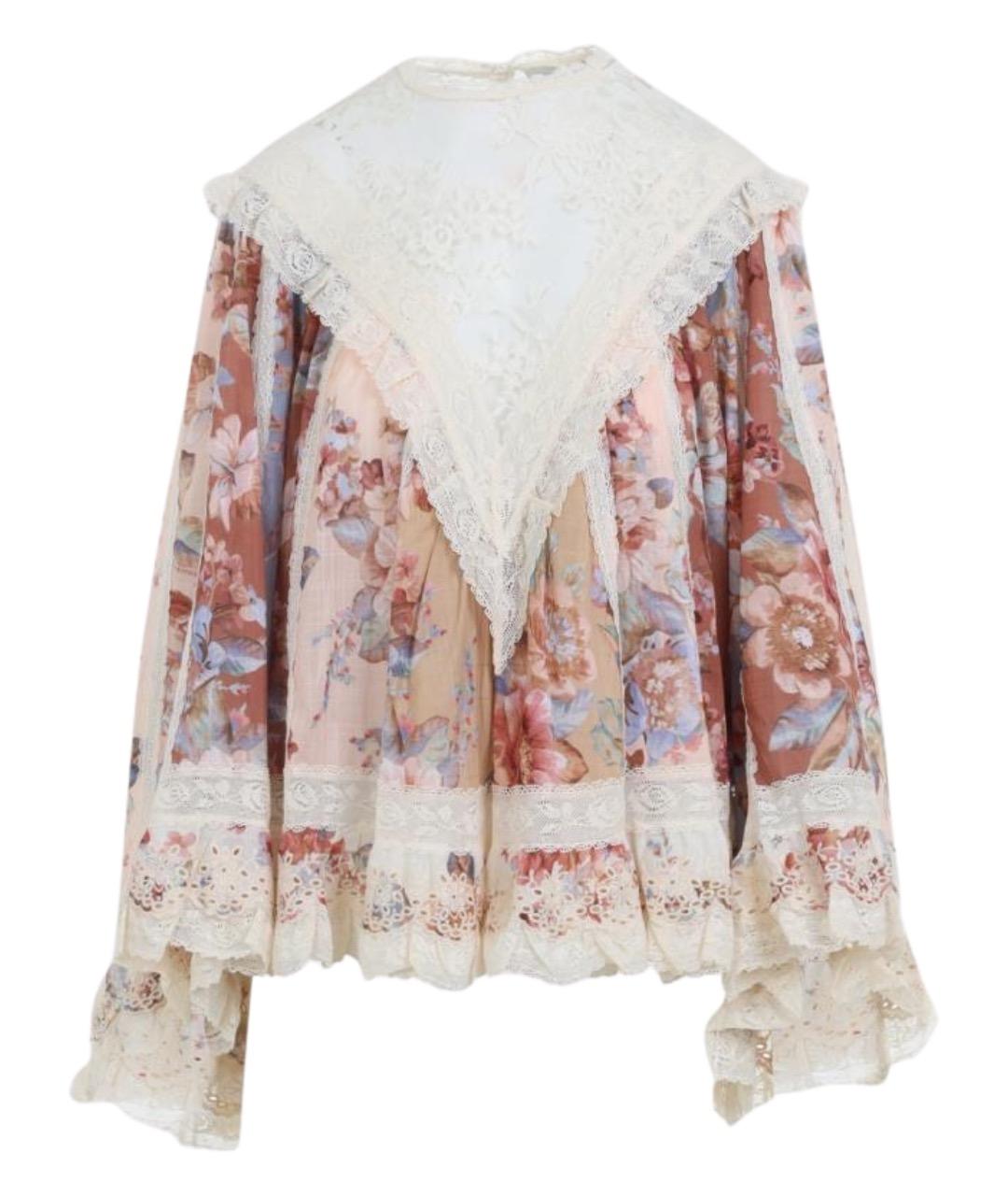 ZIMMERMANN Мульти хлопковая рубашка, фото 1