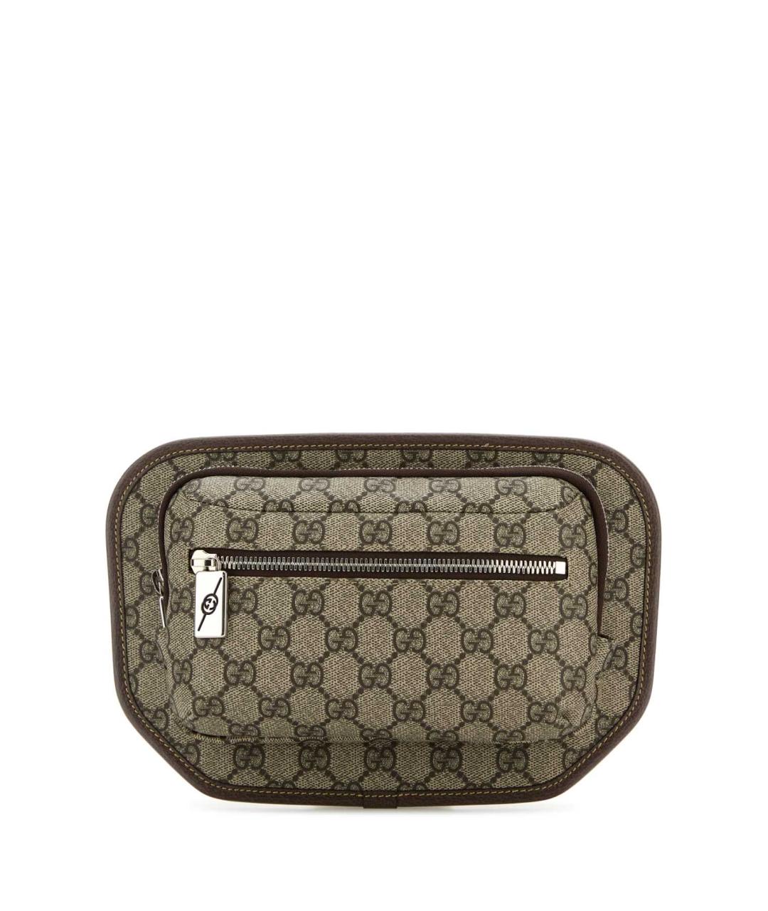 GUCCI Бежевая поясная сумка, фото 1