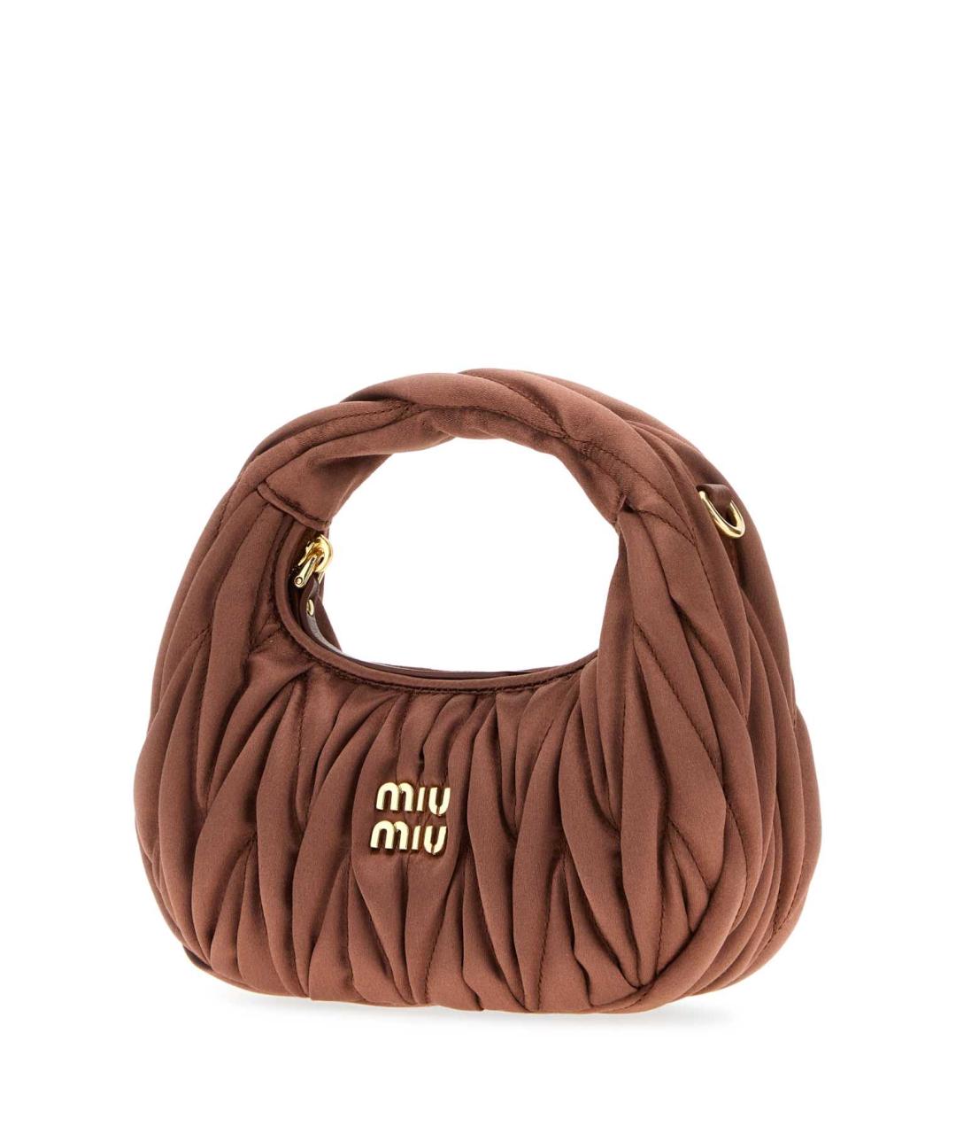 MIU MIU Розовая сумка с короткими ручками, фото 2