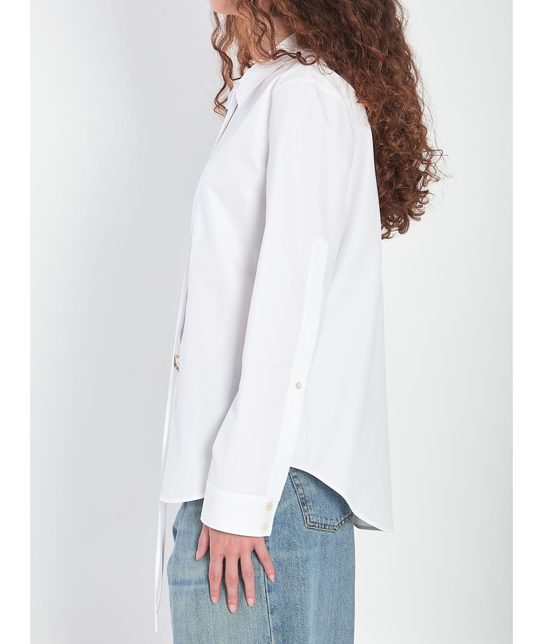 GUCCI Белая хлопковая рубашка, фото 3