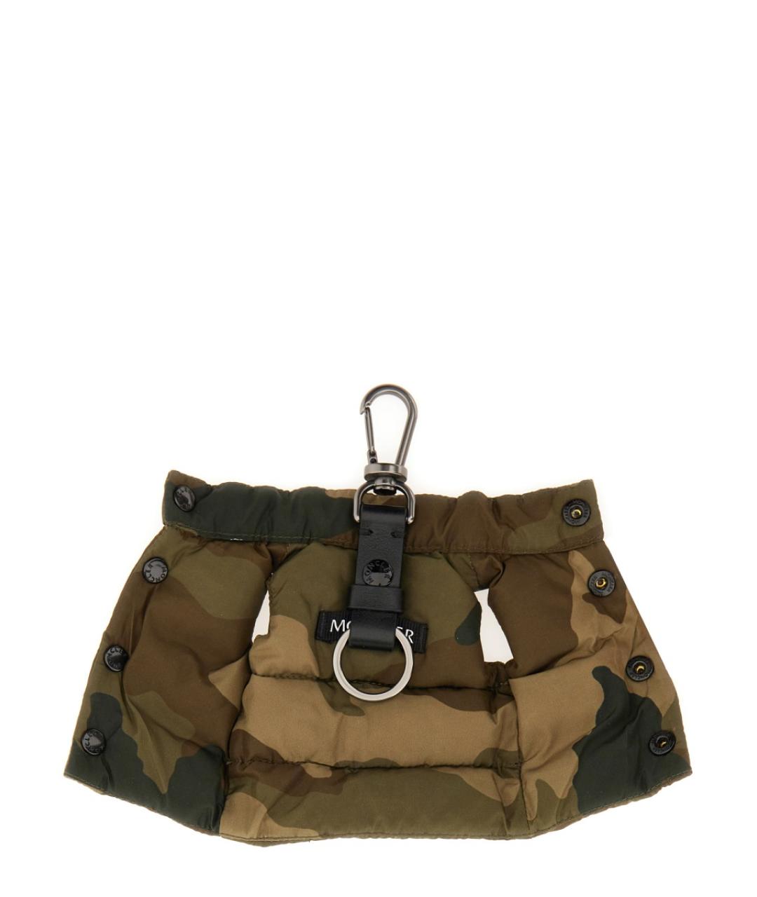 MONCLER Хаки брелок, фото 2