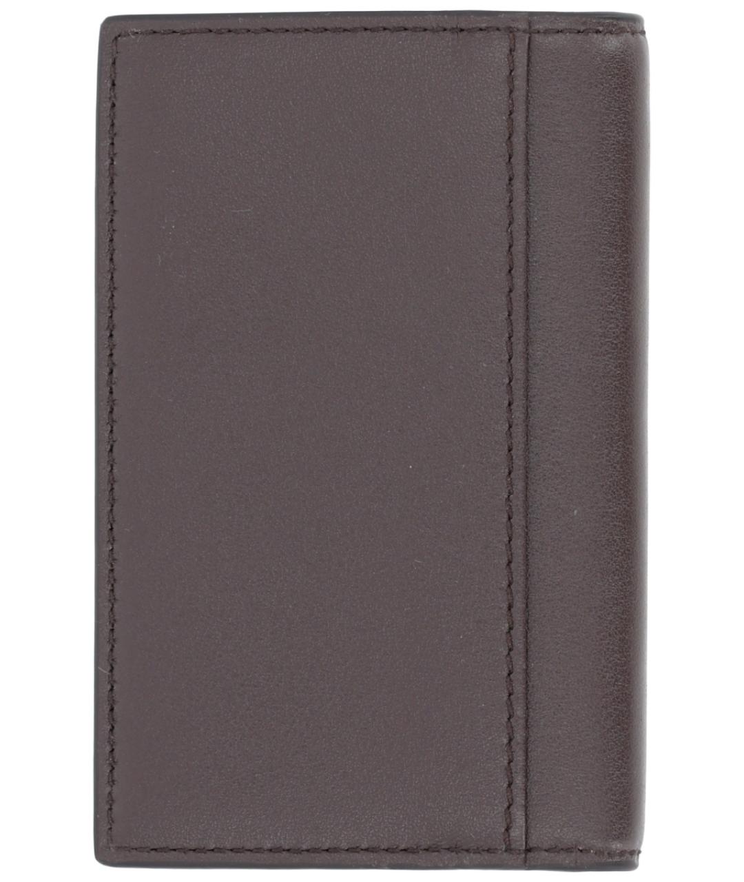 GUCCI Коричневый кожаный кардхолдер, фото 2