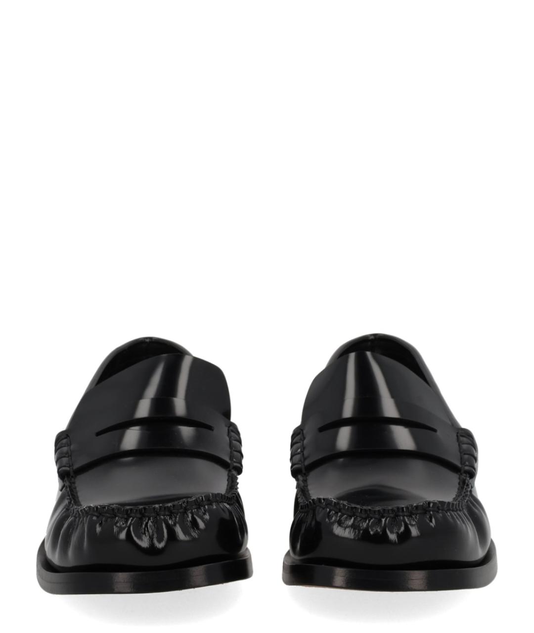 BOTTEGA VENETA Черные кожаные лоферы, фото 3