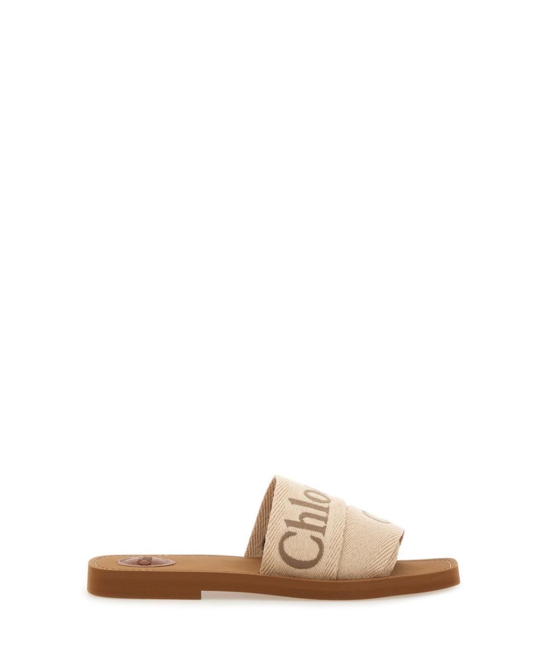 CHLOE Бежевые сандалии, фото 1