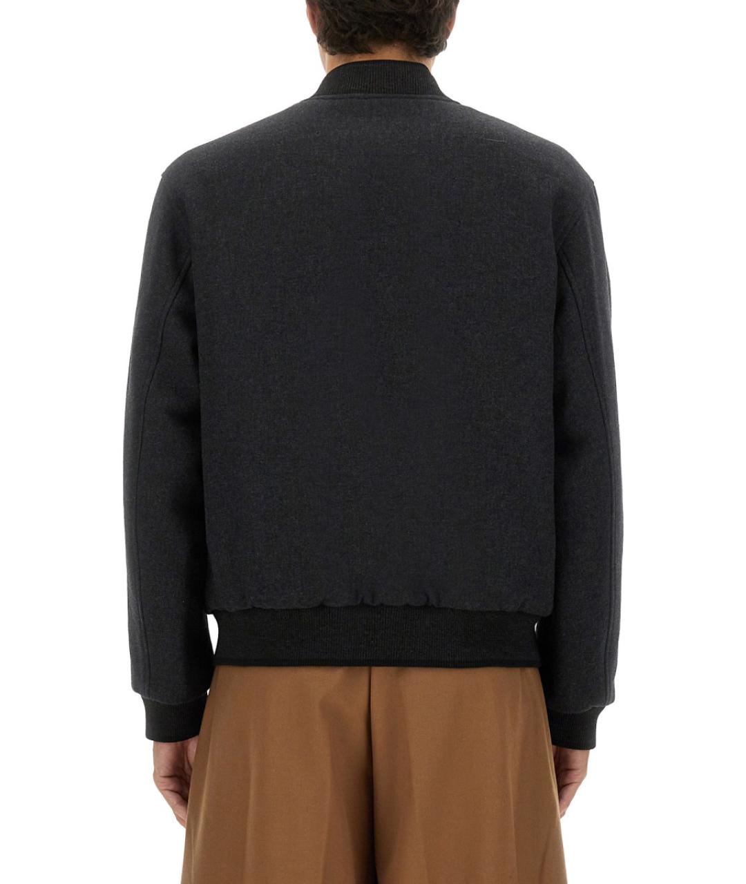 DRIES VAN NOTEN Черная полиамидовая куртка, фото 4