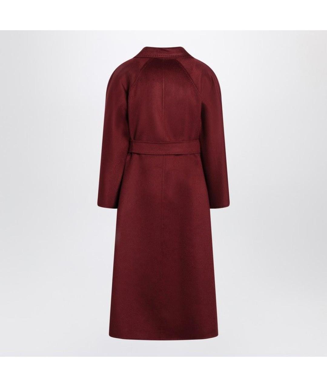 MAX MARA Бордовое кашемировое пальто, фото 2