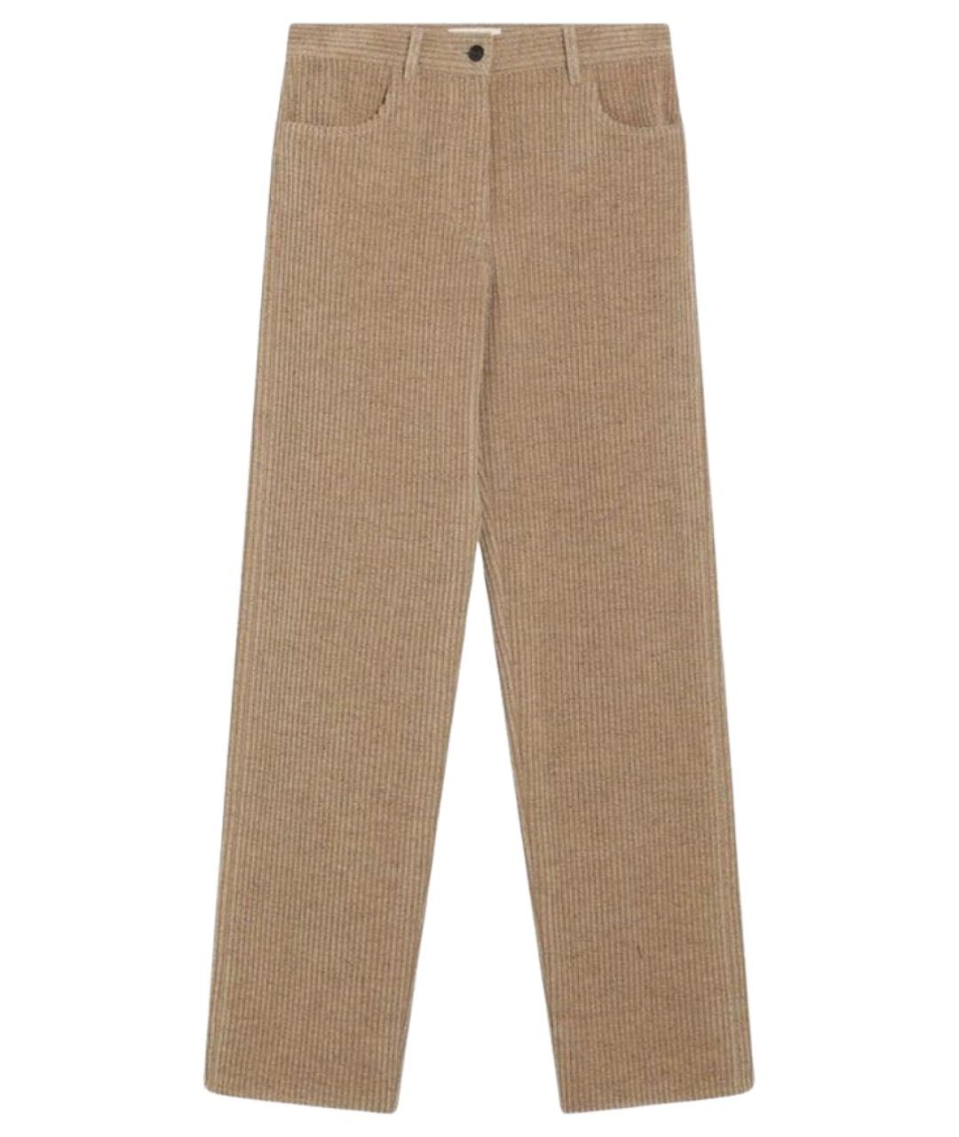 THE ROW Бежевые хлопковые прямые джинсы, фото 1