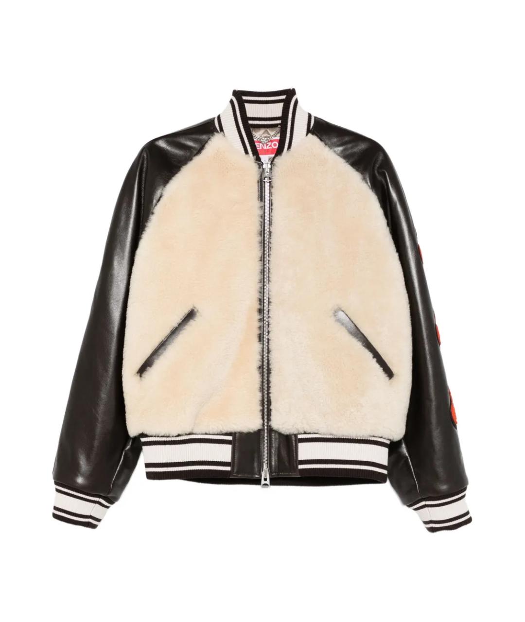 KENZO Мульти кожаная куртка, фото 1