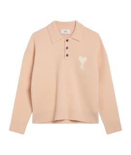 Ami Paris Поло с длинным рукавом