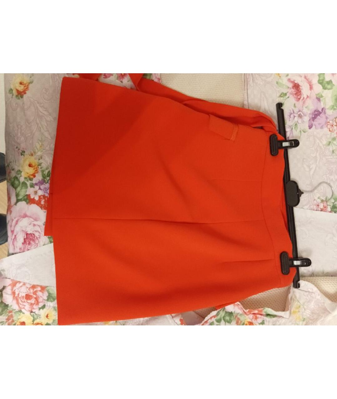 ICEBERG Красная полиэстеровая юбка миди, фото 2