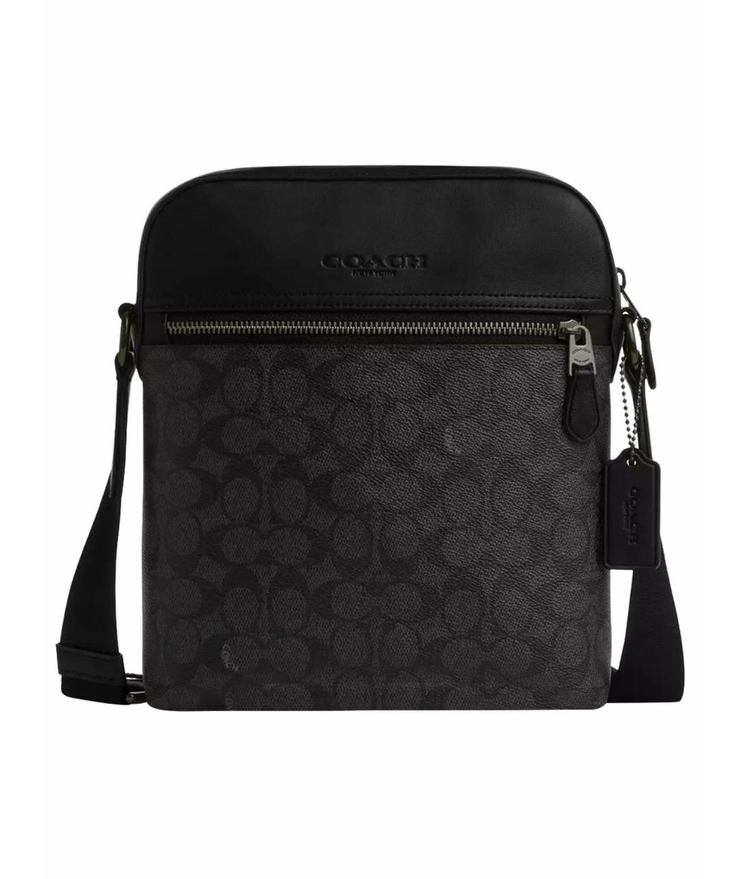 COACH Черная сумка на плечо, фото 1
