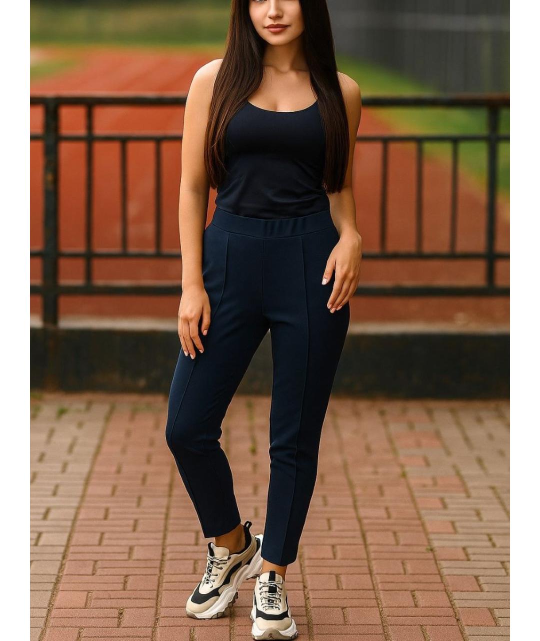 BOGNER Синие брюки узкие, фото 9