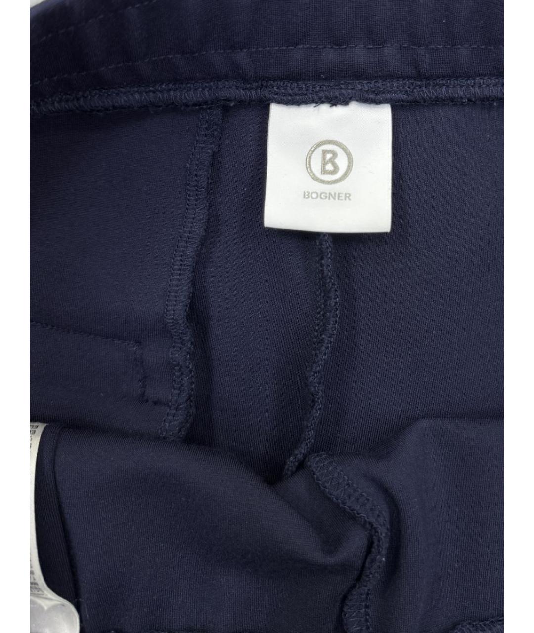 BOGNER Синие брюки узкие, фото 4