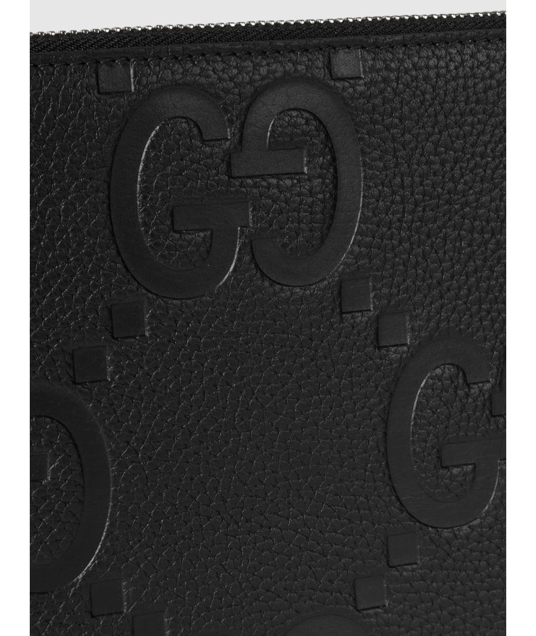 GUCCI Черная кожаная папка для документов, фото 4