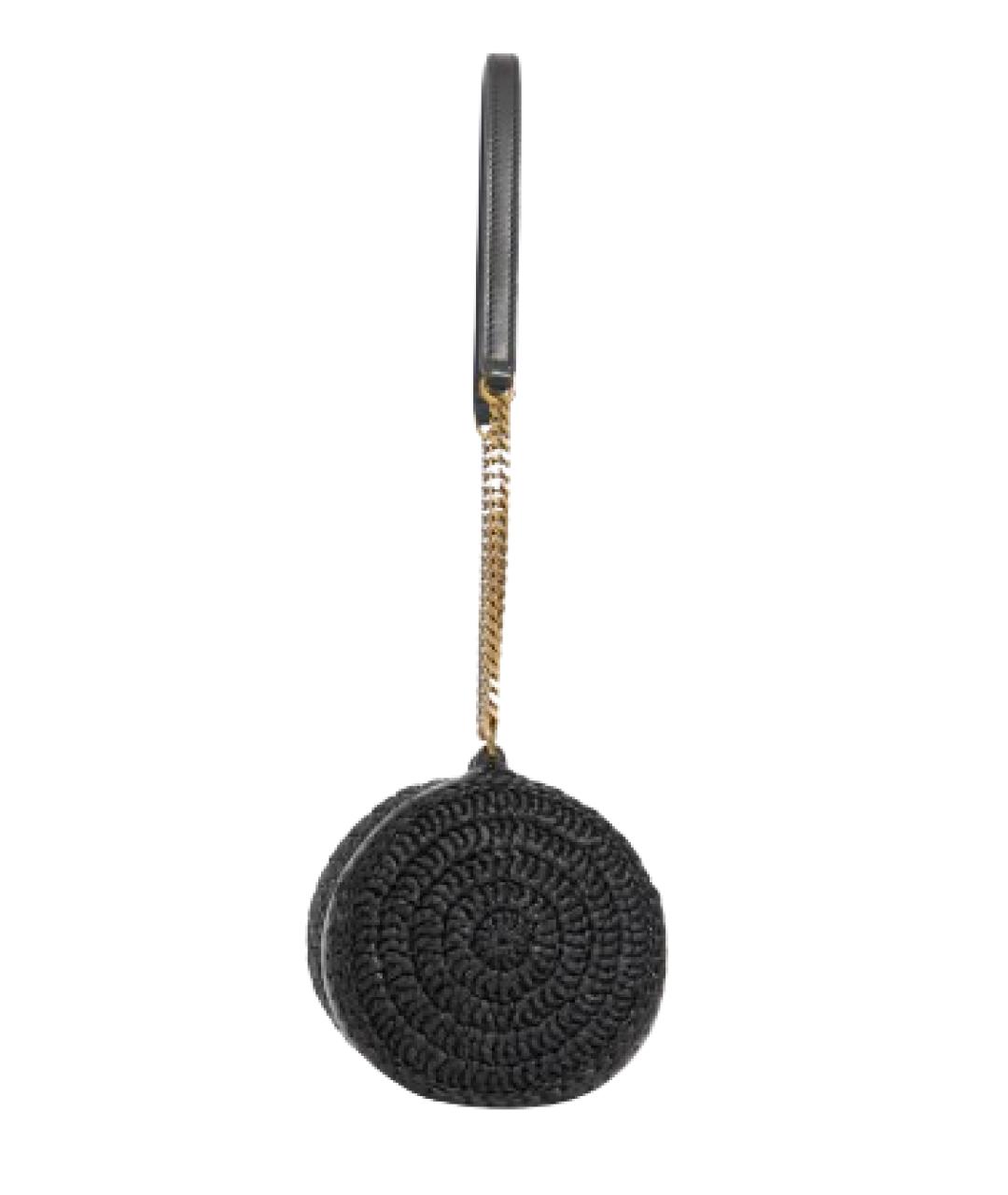 SAINT LAURENT Черная сумка через плечо, фото 3