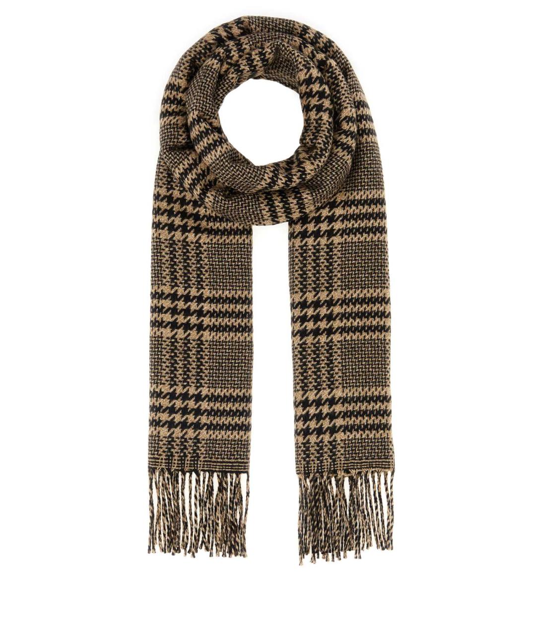 SAINT LAURENT Мульти шелковый шарф, фото 1