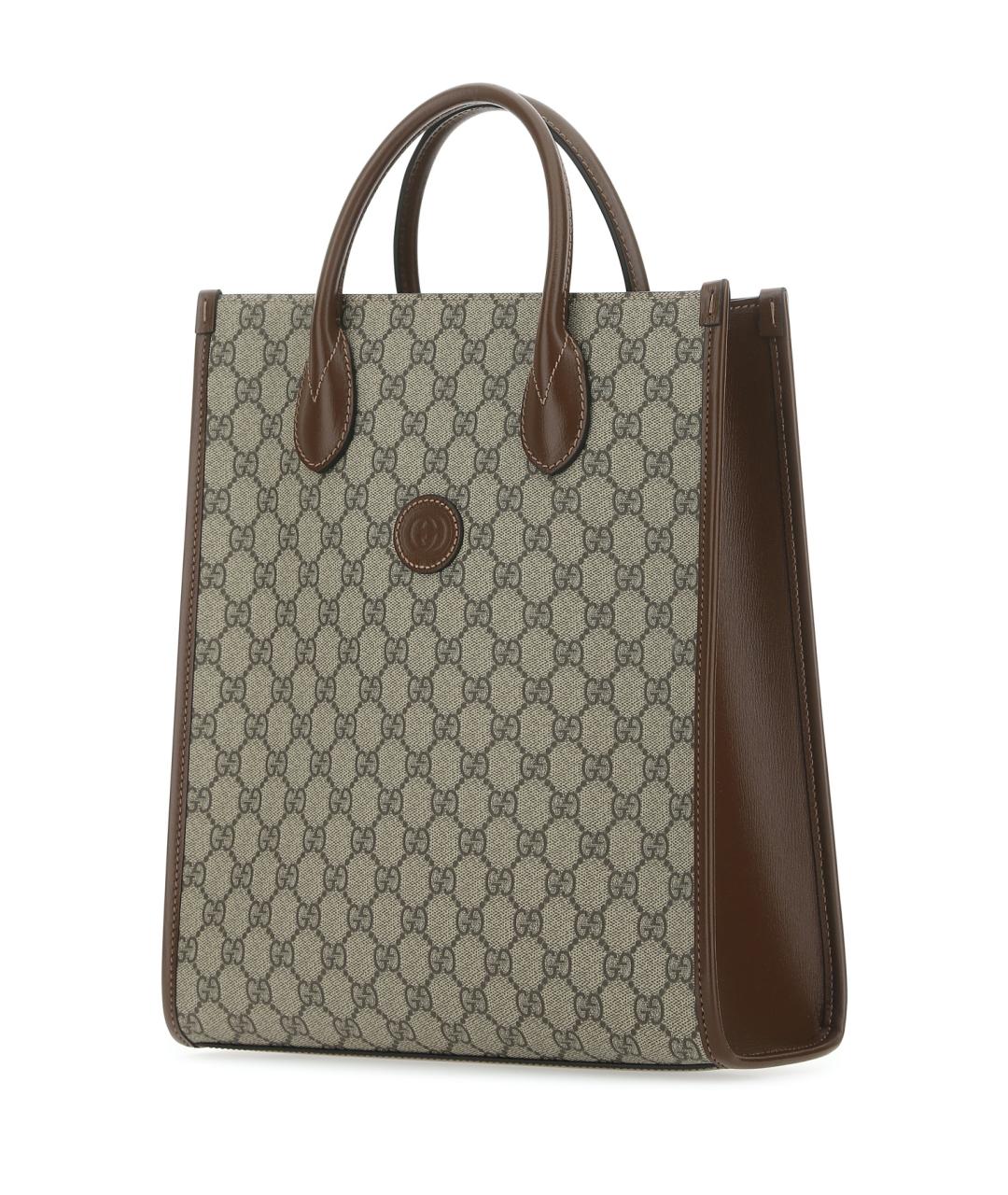 GUCCI Мульти жаккардовая сумка тоут, фото 2