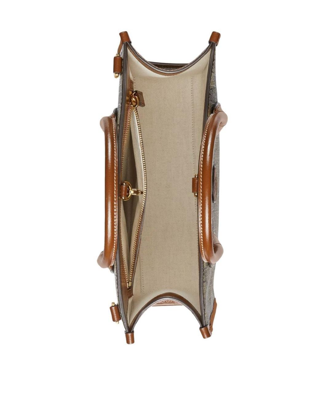 GUCCI Мульти жаккардовая сумка тоут, фото 4