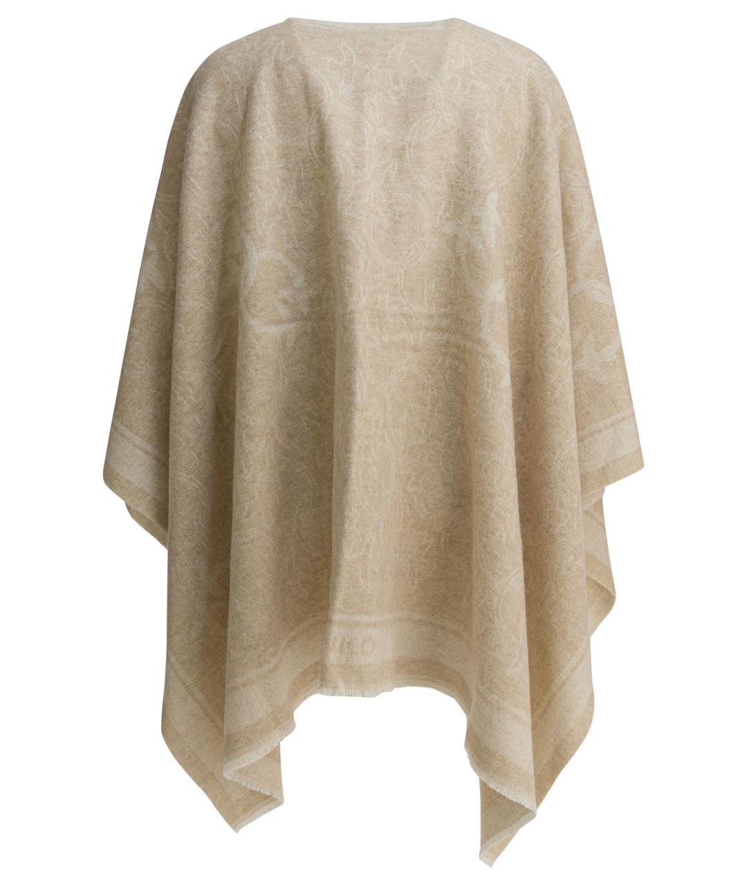 PINKO Бежевый шерстяной кардиган, фото 2