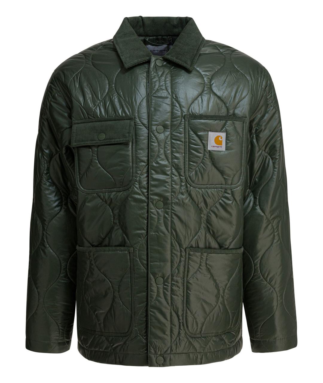 CARHARTT WIP Зеленая полиэстеровая куртка, фото 1