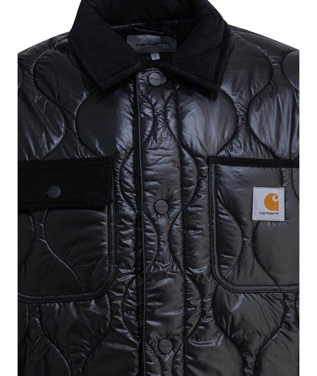 CARHARTT WIP Черная полиэстеровая куртка, фото 3