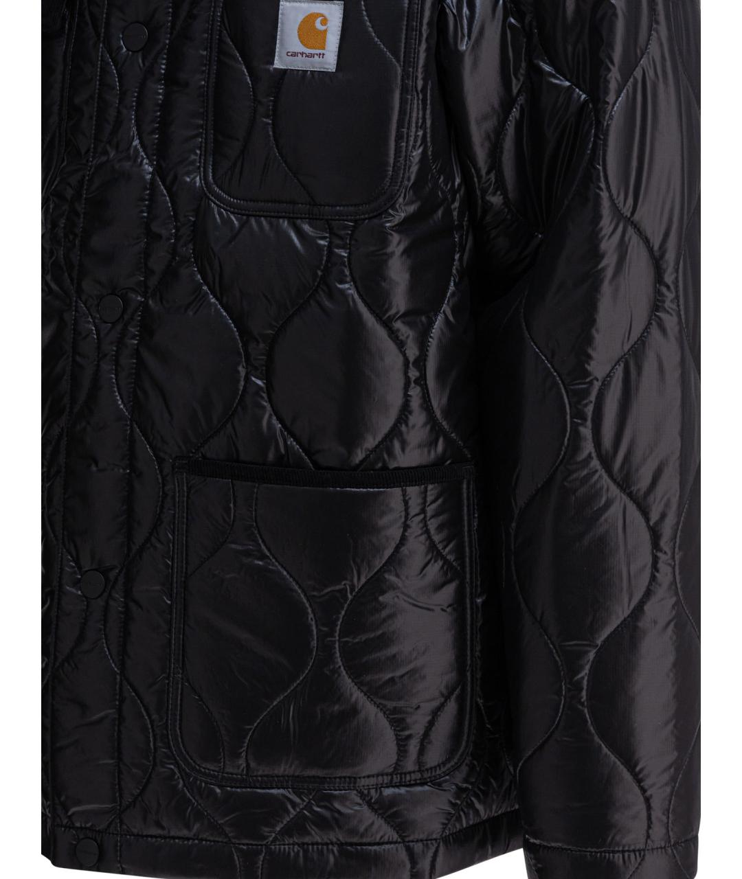 CARHARTT WIP Черная полиэстеровая куртка, фото 4
