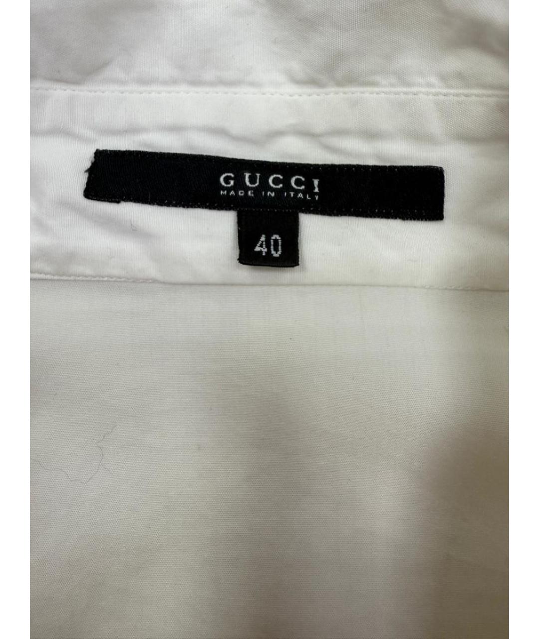 GUCCI Белая рубашка, фото 3