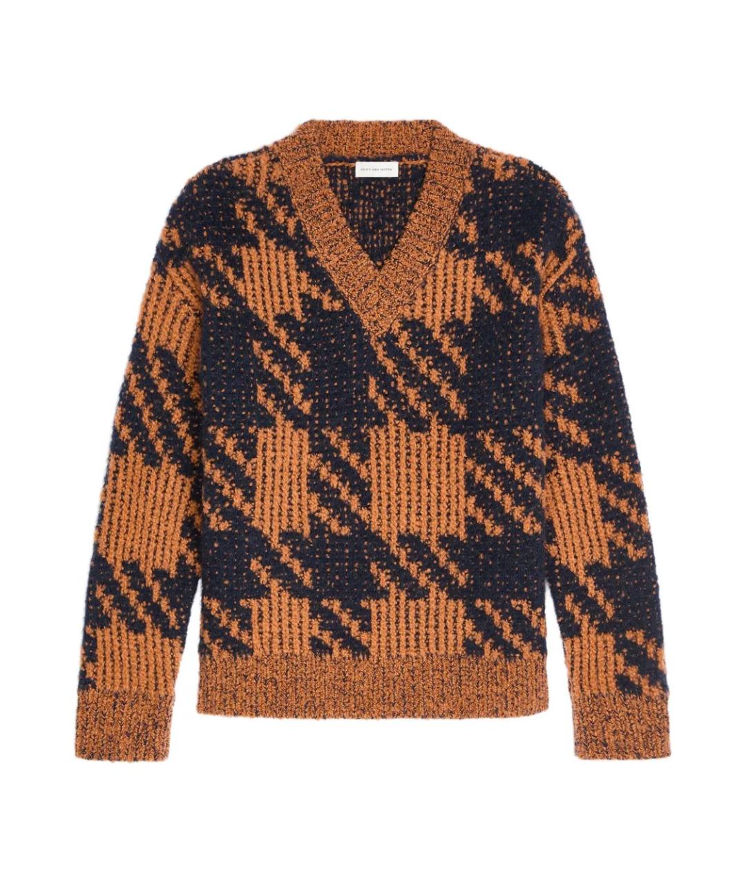 DRIES VAN NOTEN Мульти шерстяной джемпер / свитер, фото 1