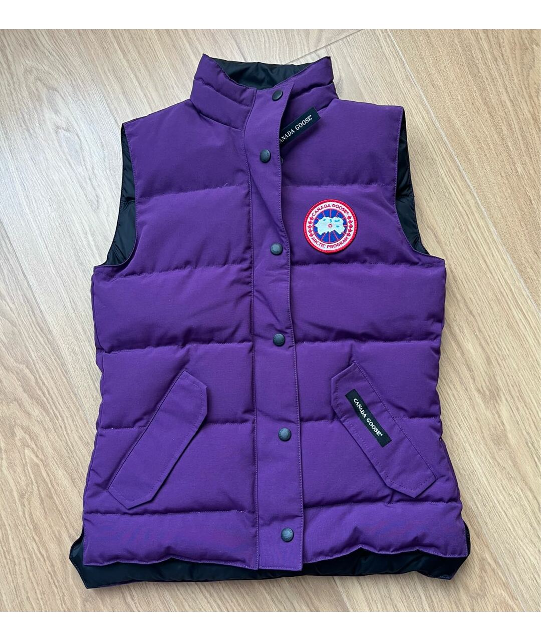 CANADA GOOSE Фиолетовый жилет, фото 6