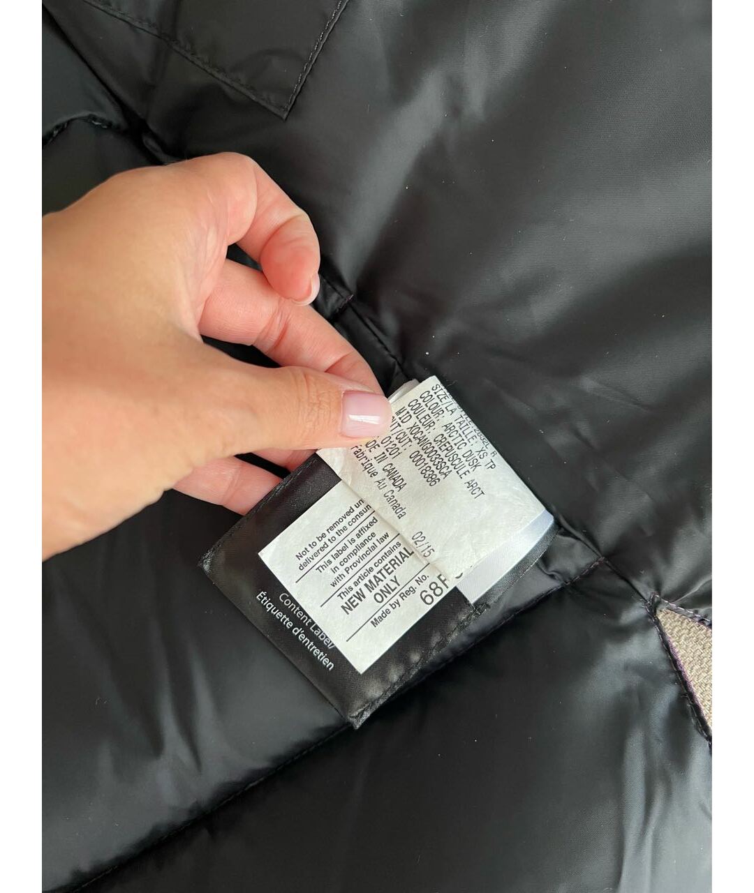 CANADA GOOSE Фиолетовый жилет, фото 4