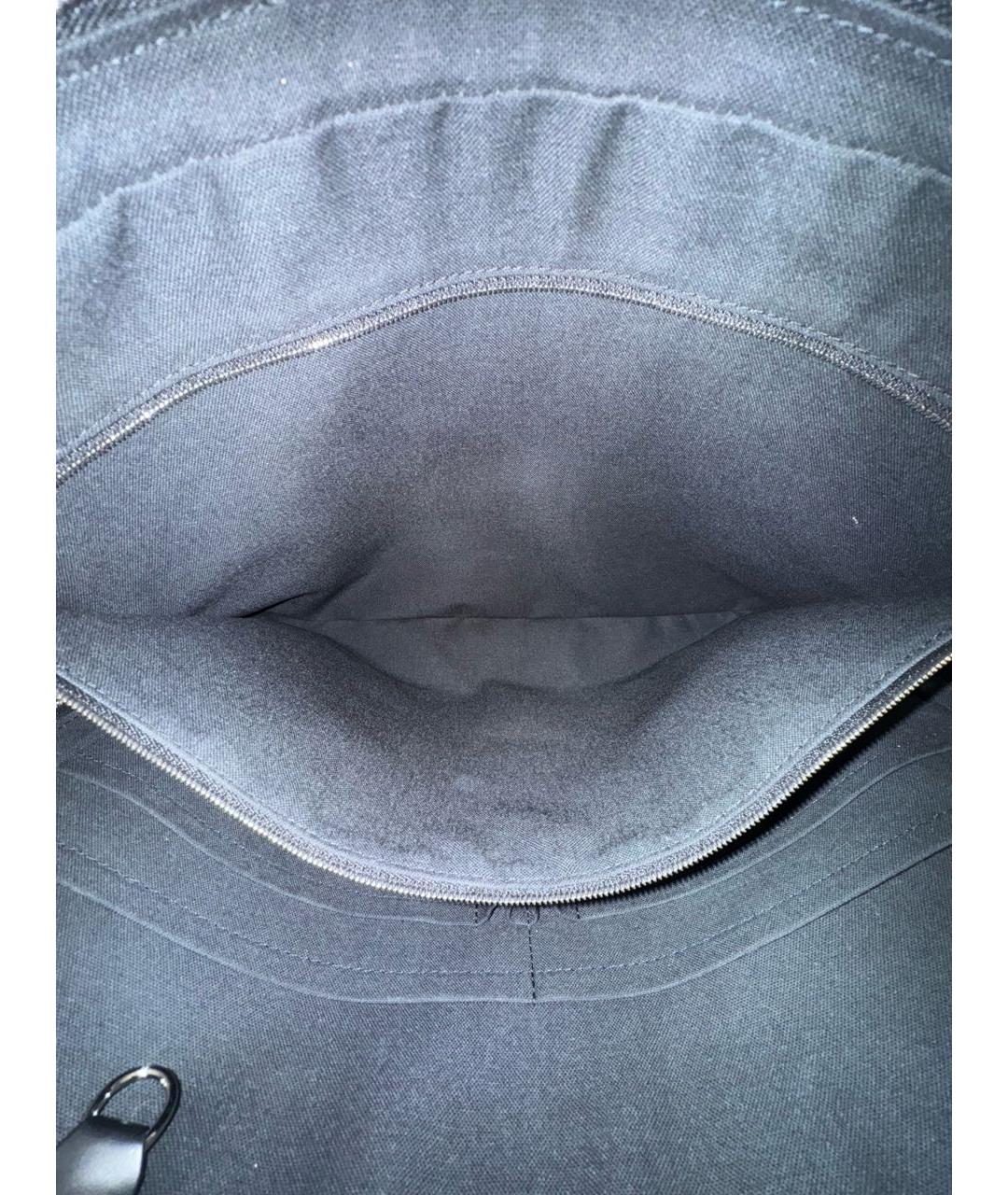 LOUIS VUITTON Черный портфель, фото 8