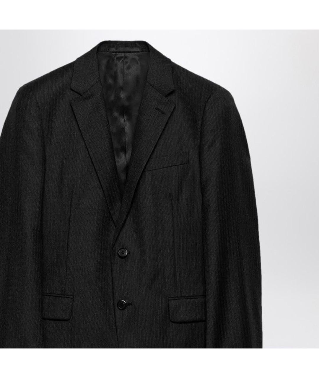 PRADA Антрацитовый классический костюм, фото 2