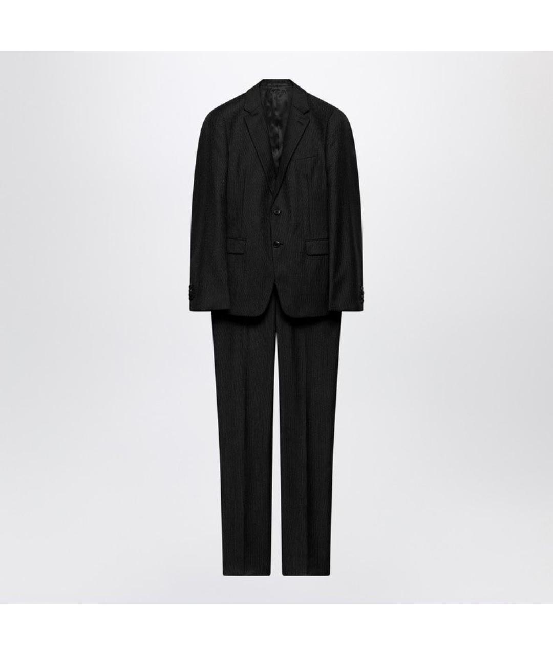 PRADA Антрацитовый классический костюм, фото 3
