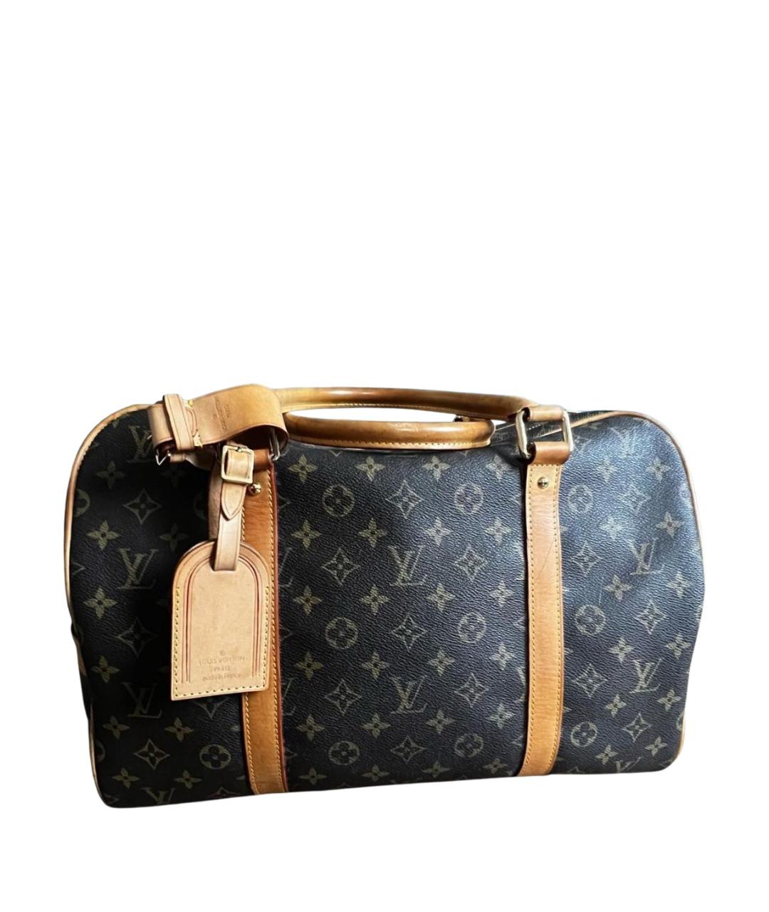 LOUIS VUITTON Коричневая сумка с короткими ручками из искусственной кожи, фото 1