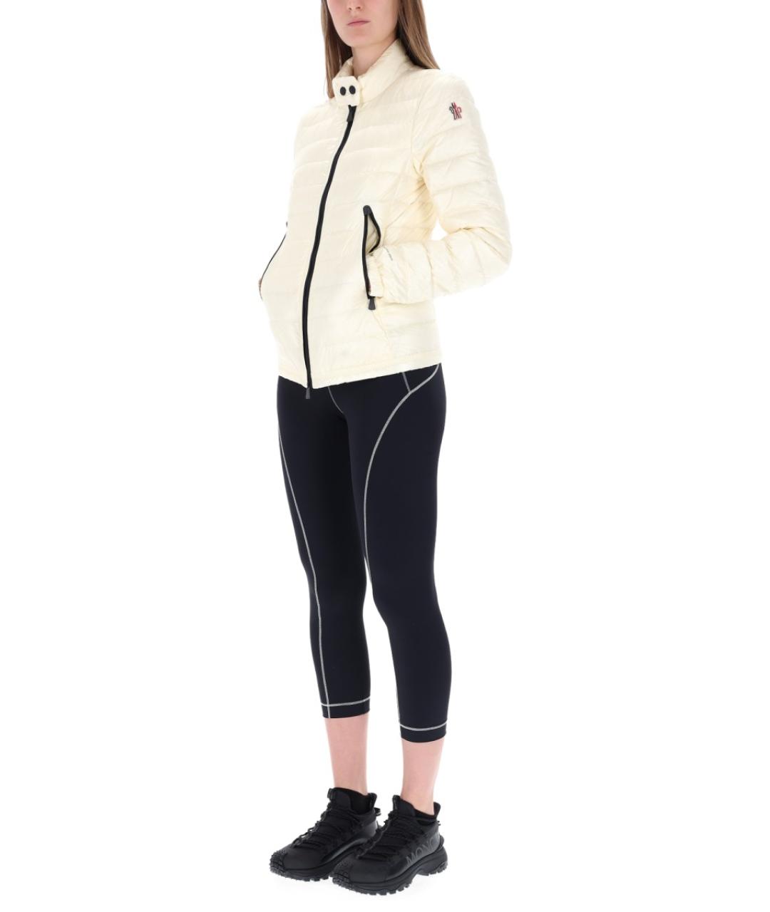 MONCLER GRENOBLE Белая полиамидовая куртка, фото 3